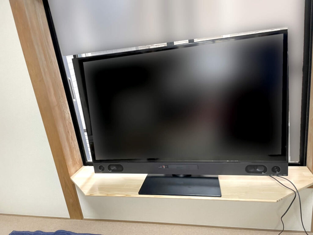 テレビ納品（三菱電機液晶テレビLCD-A58RA2000）（東京都世田谷区）